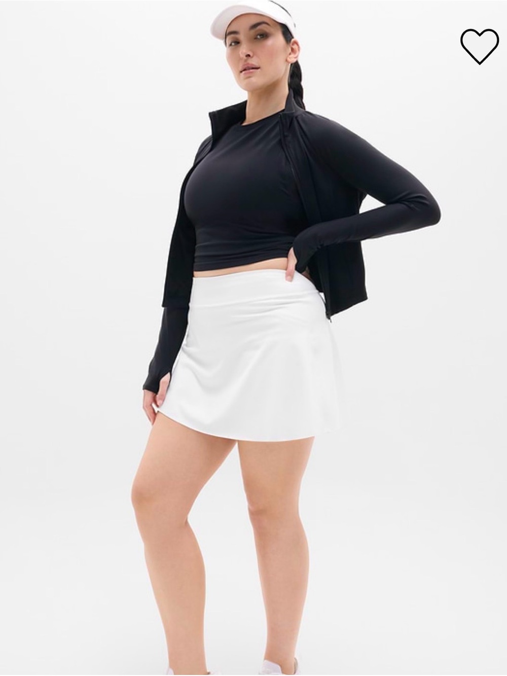 Athleta White Women’s Skater Athletic Skirt